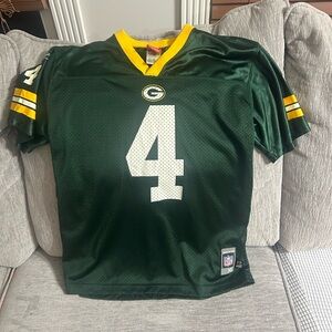 Kids XL NFL Green Bay Packers Brett Favre Reebok Jersey